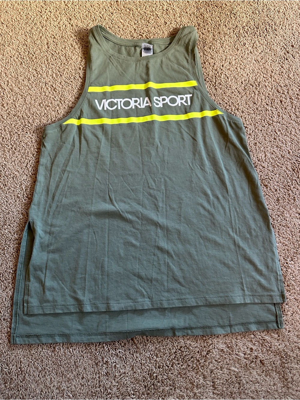 Victoria Sport Olive Green Tank.